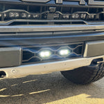 2024+ Ford Raptor Gen 3 Refresh Guard Plate front with bright LEDs