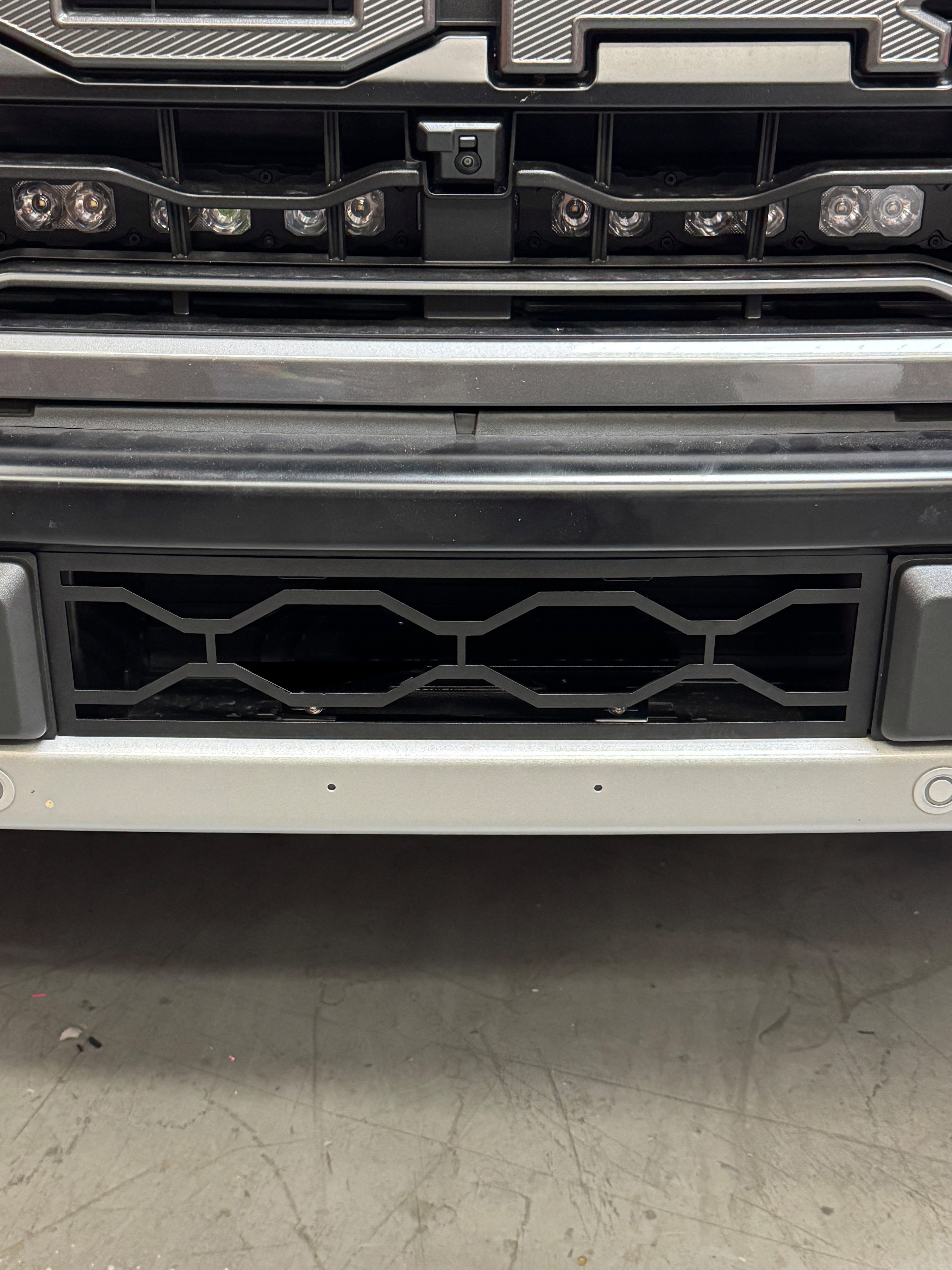 2024+ Ford Raptor Gen 3 Refresh Guard Plate on front grille protector