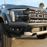 2024+ Ford Raptor lightbar front view for Gen 3 Refresh ready vehicle image with PRO lighting bar