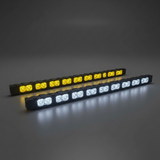 2024+ Ford Raptor lightbar Gen 3 Refresh Single 40in - PRO in yellow and white LEDs