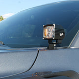 2024+ Ford Raptor ditch lights Gen 3 Refresh A-Pillars on vehicle
