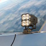 Ford F150 ditch lights PRO, adjustable LED pod light on 2024+ Ford F150 for optimal beam pattern and visibility