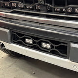 2024+ Ford Raptor Gen 3 Refresh Guard Plate front view with LED fog lights