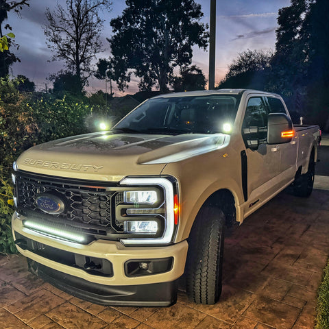 2023 2024 Ford F250/350/450 Superduty Hood Mount Kit by M&R Automotive