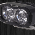 Product view of the Ford Ranger LED reverse light kit, a pair of LED pods