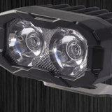 Product view of the Ford Ranger LED reverse light kit, a pair of LED pods