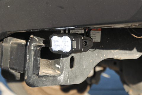 Ford Super Duty reverse light for 2020-2022 F250/F350/F450 – pair of pods with flood pattern, fits XL/Lariat/King Ranch/Platinum/Limited trims