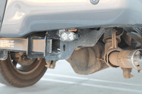 Ford Super Duty reverse light for 2020-2022 F250/F350/F450 - dual pod kit, flood pattern, fits F250XL/F350XL/F450XLF250XLT/F350XLT/F450XLTF250 Lariat, F350 Lariat, F450 Lariat, King Ranch, Platinum, Limited