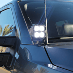 Ford Super Duty ditch lights mounted on a 2020-2022 F250/F350/F450 truck