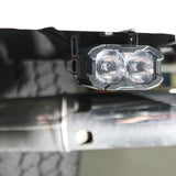 close up view of LED light pod used as a reverse light kit for the 2023 ford superduty