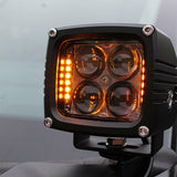 ditch lights by M&R automotive with amber drl backglow