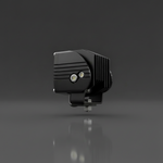 side view of off road hood mount led light pod