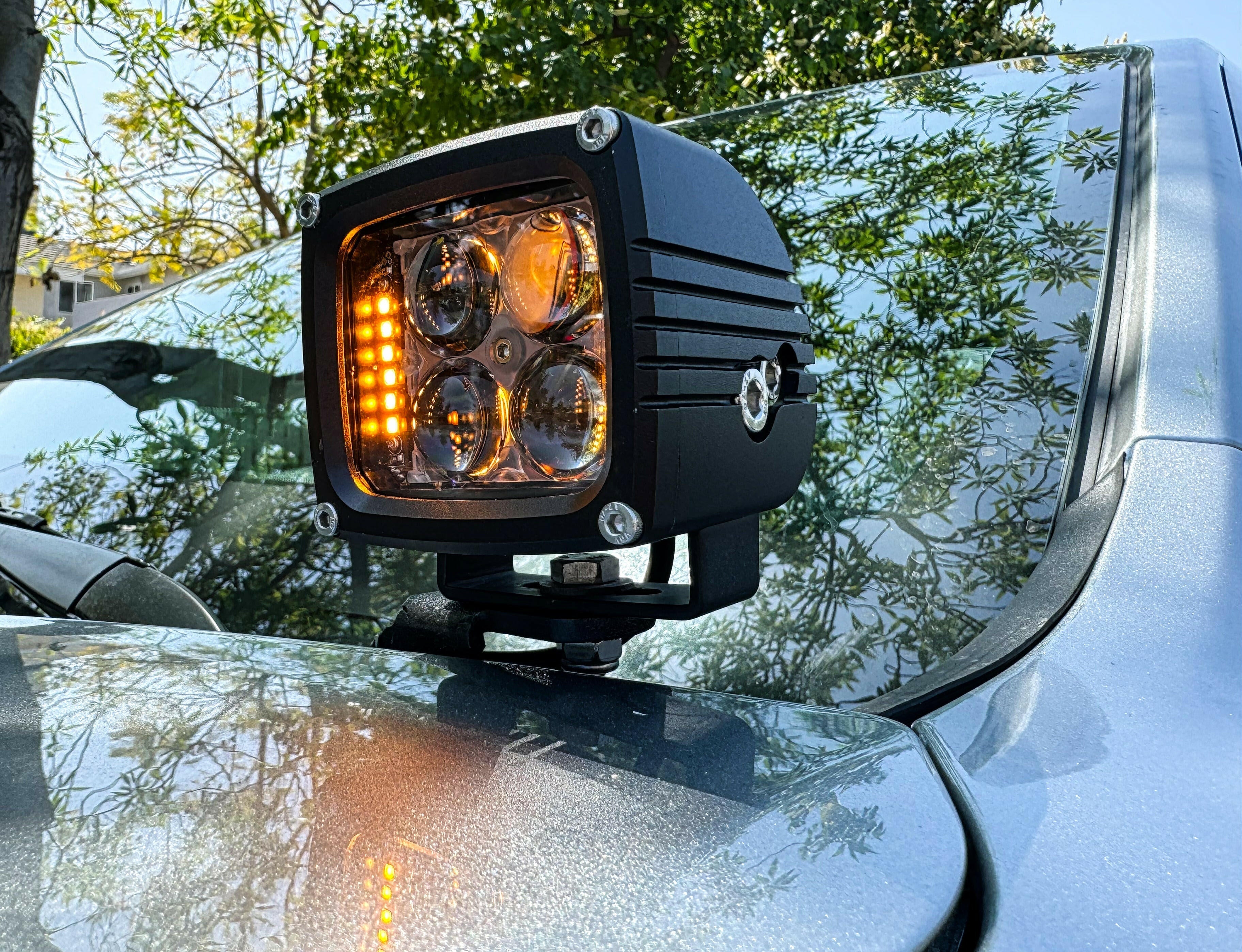 2023 2024 GMC Canyon Hood Mount/Ditch Lights.
