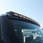 hummer ev roof mount 60in led light bar amber DRl