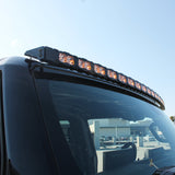 hummer ev roof mount 60in led light bar amber DRl