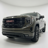 2021+ GMC Sierra 1500 Light Bar PRO single 40in installed on front grille of GMC Sierra 1500 truck
