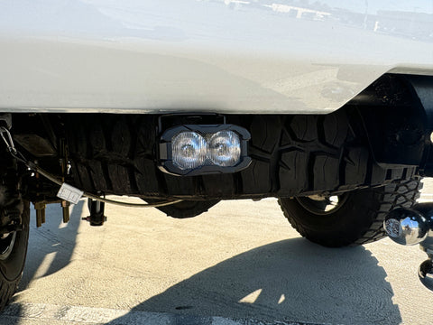 Sierra HD Reverse kit light pods for GMC Sierra 2500/3500 HD – dual white LEDs with amber or red backlight option