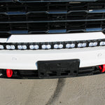 GMC Sierra HD light bar for 2024+ 2500/3500HD, curved LED light bar PRO mounted on front grille with AEV bumper compatibility