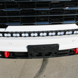 GMC Sierra HD light bar for 2024+ 2500/3500HD, curved LED light bar PRO mounted on front grille with AEV bumper compatibility