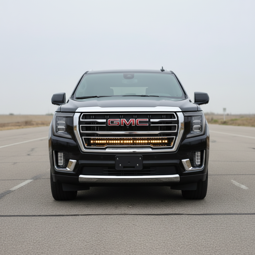 2021-24 GMC Yukon Single 40in Light Bar - SLIM