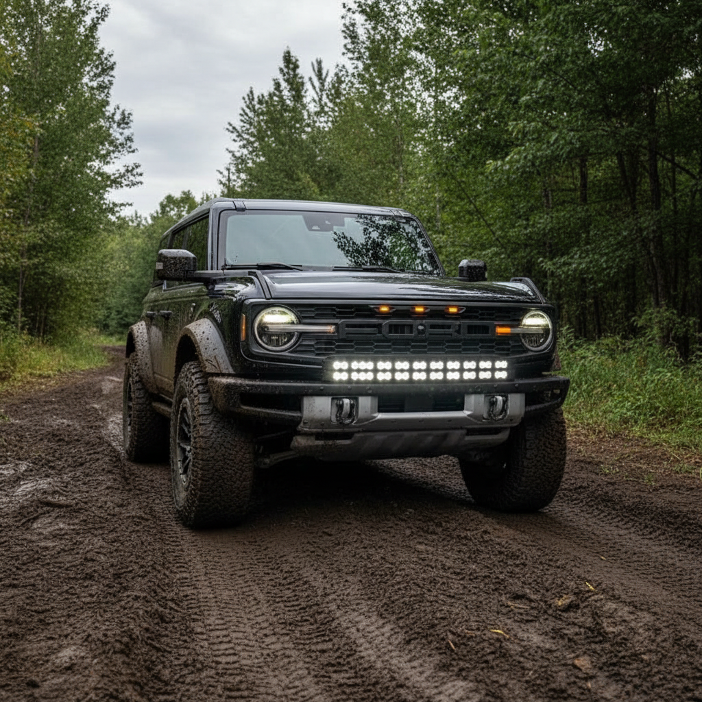 Ford Bronco Raptor Light Bars - double stacked PRO 40