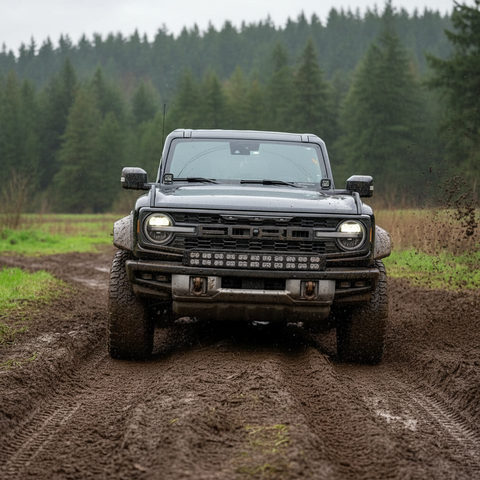 Ford Bronco Raptor Light Bars - double stacked PRO 40