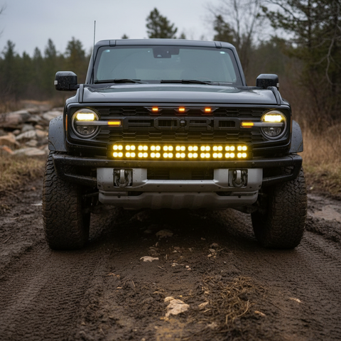 Ford Bronco Raptor Light Bars - double stacked PRO 40