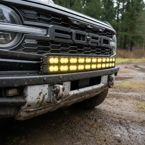 Ford Bronco Raptor Light Bars - double stacked PRO 40