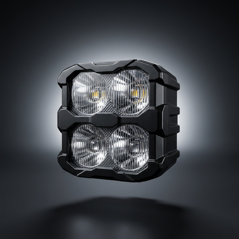 2023 Ford Super Duty Fog Lights kit featuring four powerful fog lights for enhanced visibility.