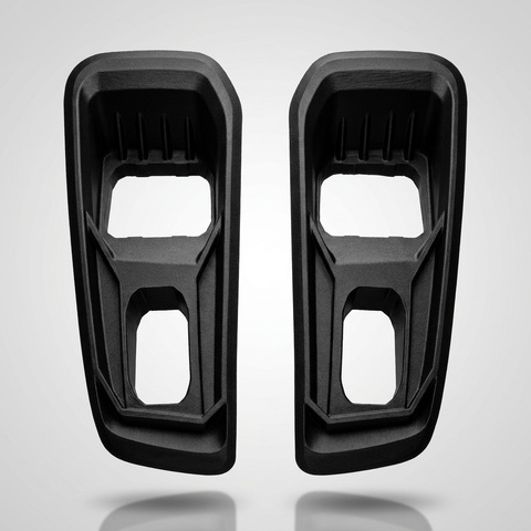 Ford Super Duty Fog Lights bracket set for 2023 2024 2025 2026 models, durable black design.