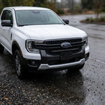 30-inch SLIM LED light bar installed low in the grille of a 2024–2026 Ford Ranger