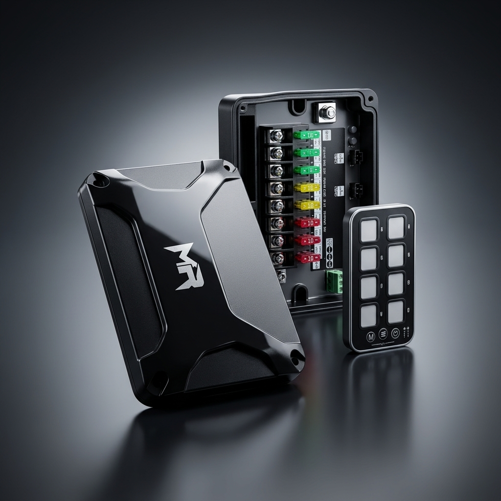 M&R Automotive Wireless 8-Switch Harness 2.0, product image