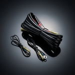 Wiring harness with 2 ground wires included with the 2021-2023 Ford F150 ditch light kit