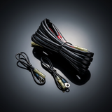 Wiring harness with 2 ground wires included with the 2021-2023 Ford F150 ditch light kit
