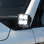 Land Cruiser ditch lights for 2024+ on front passenger side, dual-color white with amber DRL backglow