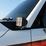 Land Cruiser ditch lights PRO for 2024+ on Toyota Land Cruiser with dual color white LED and amber DRL backglow