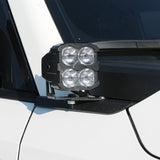 Land Cruiser ditch lights PRO for 2024+ on 2024-2026 Toyota Land Cruiser with dual color white LED and amber DRL backglow