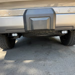 Lexus GX550 Reverse light kit - pair of white LED pods with amber or red backlight installed on rear bumper (fits 2024-2026 GX550 Premium/Luxury/Overtrail)