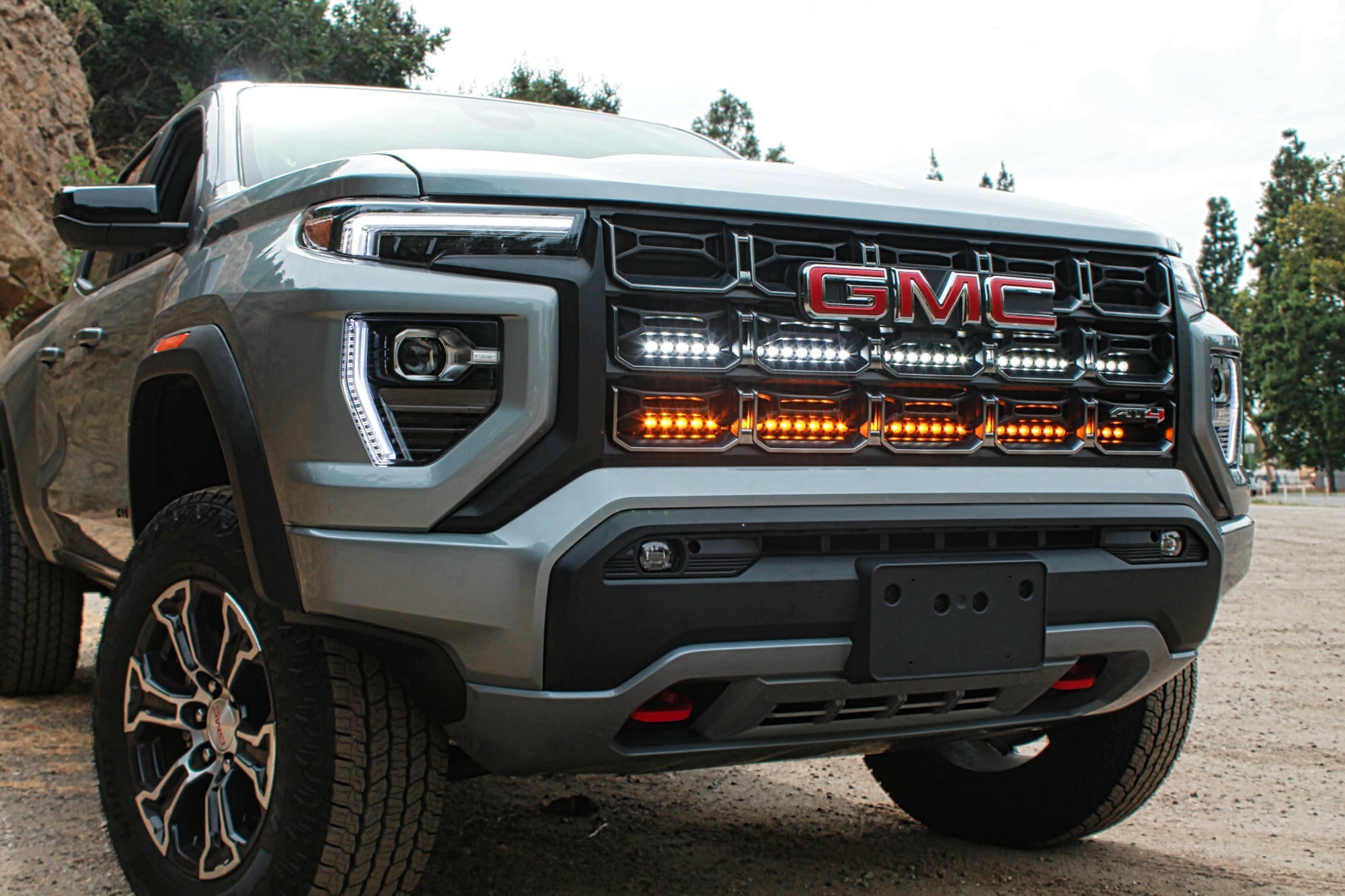 2023 2024 GMC Canyon Dual 40s Light Bars by M&R Automotive