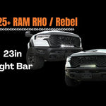 2025+ RAM RHO 23in Light Bar install tutorial by M&R Automotive