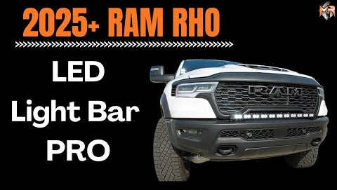 2025+ RAM RHO 40in Light Bar PRO install video by M&R Automotive