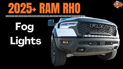 2025+ RAM RHO Fog Light Kit install by M&R Automotive