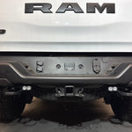 RAM RHO REVERSE RAM rear view with bumper and exhausts, showcasing the RAM RHO REVERSE kit compatibility