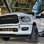 2019-2024 RAM 2500/3500 30in LED light bar mounting detail