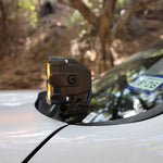 2025+ RAM 2500 & 3500 Ditch Lights PRO dual-color amber DRL pod mounted on driver-side hood