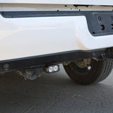 RAM 2500 Reverse Light Kit installed under rear bumper showing pair pod LED reverse light on 2025+ RAM 2500 truck