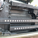 2024 ranger raptor dual LED light bars  behind the grille