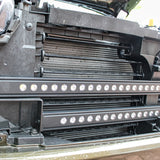 2024 ranger raptor dual LED light bars  behind the grille