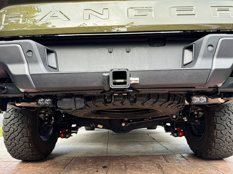 green 2024 ford ranger raptor with reverse light 