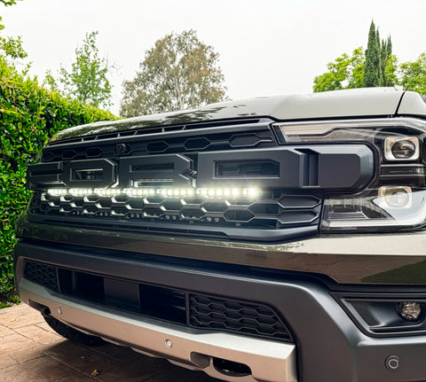 2024 ranger raptor with single 40in behind the grille